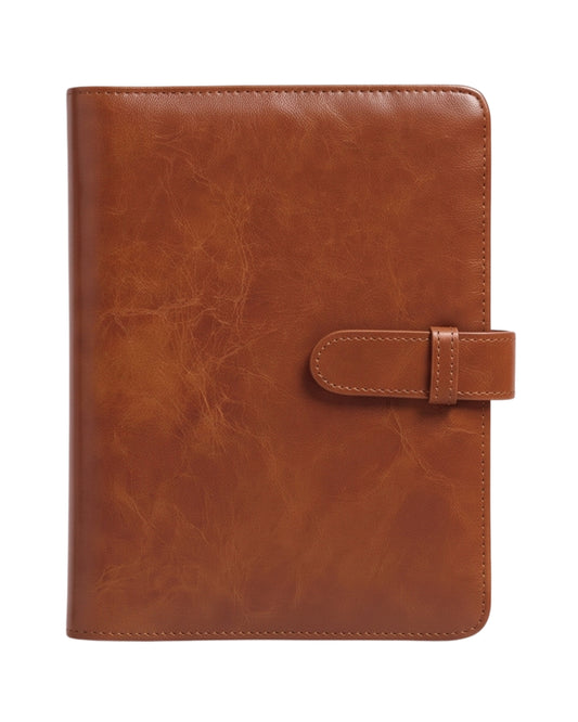 Dot Memory Folio 256 Photo Organizer Album For Instax Mini And Polaroid 2X3 - Tan Brown