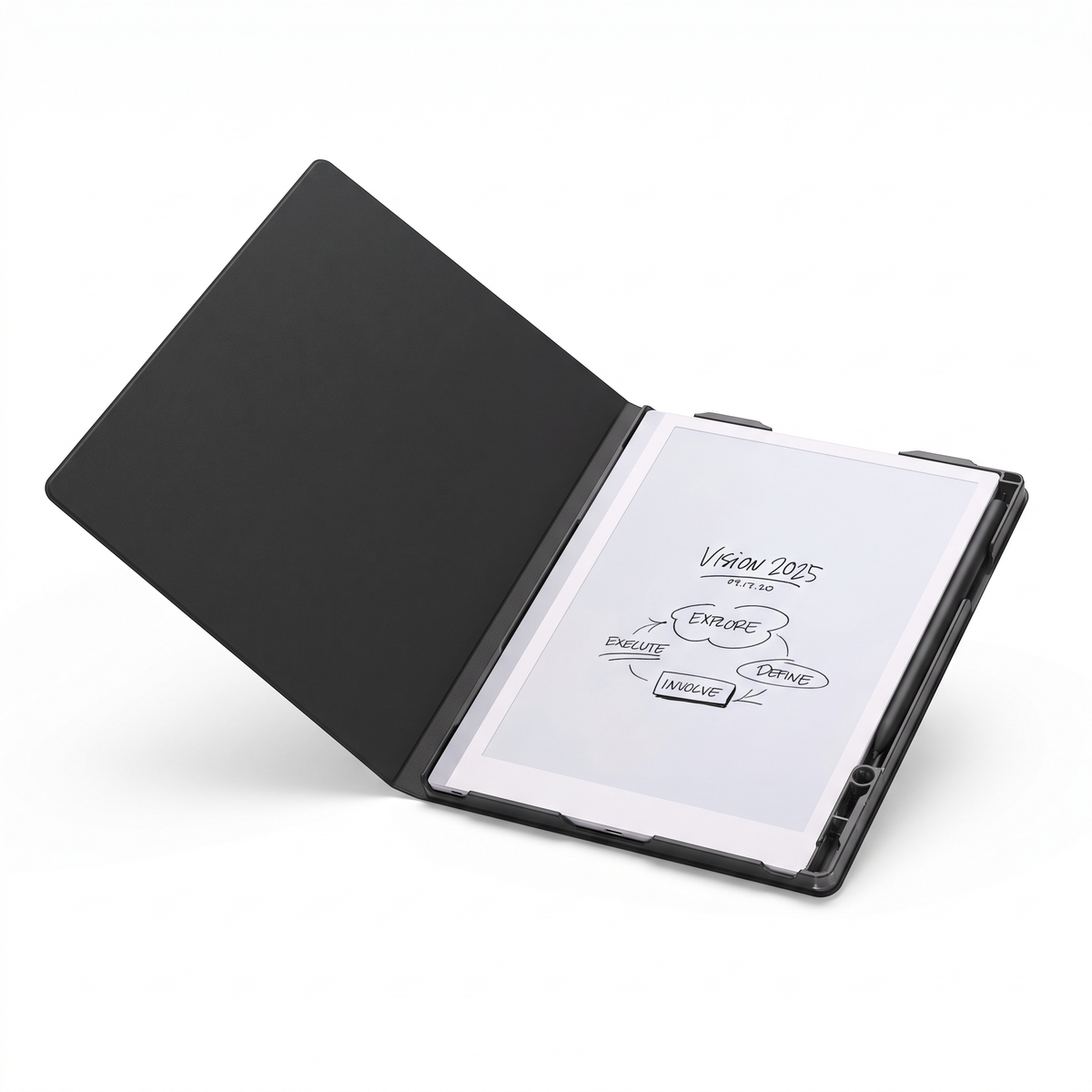 Dot Book Folio For reMarkable 2 - Woven Black